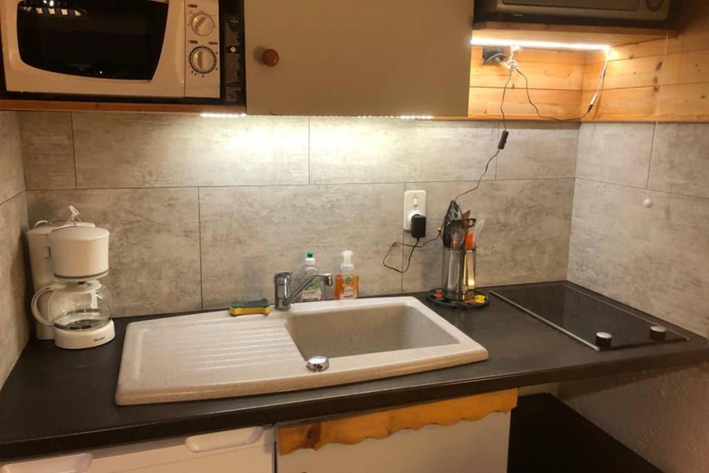 Studio Agreable Et Cosy Avec Vue Sur Les Memises Thollon-les-Memises Exteriér fotografie
